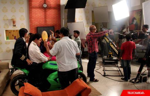 On the sets: SAB TV's Jeannie Aur Juju