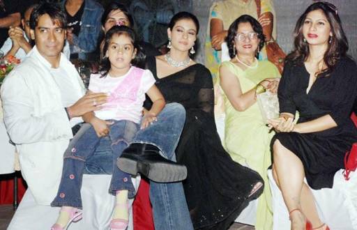 Ajay Devgan with Family