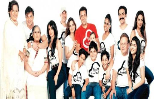 Salman Khan with Family