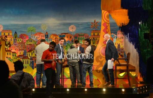 On the sets of Sony Six's Cafe Rio