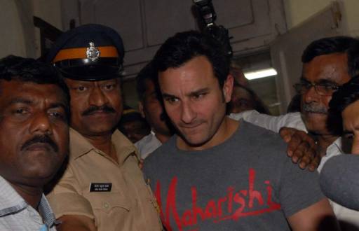 In 2012 Saif Ali Khan was sentenced to seven years jail after getting into a brawl with a South African businessman of Indian Origin in the Taj Hotel Mumbai. He soon got a bail.