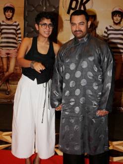 Kiran Rao and  Aamir Khan