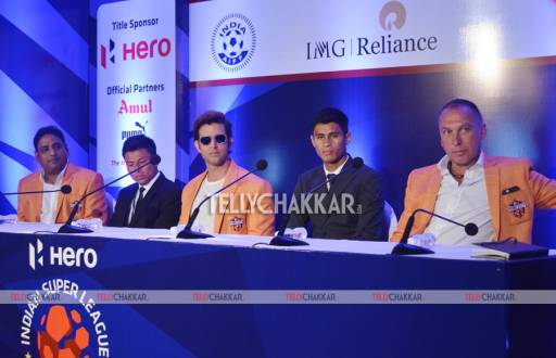 Celebs at Indian Super League Player Auction And Draft
