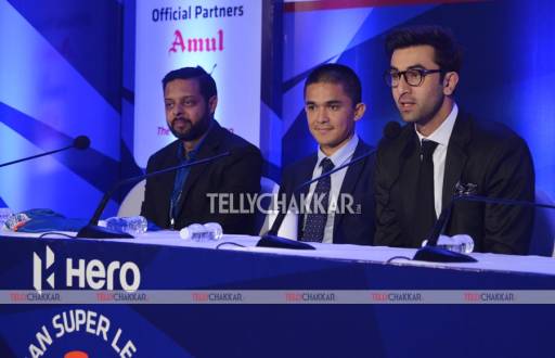 Celebs at Indian Super League Player Auction And Draft