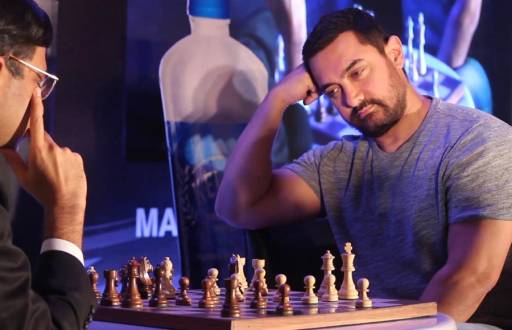 Aamir Khan, the chess master