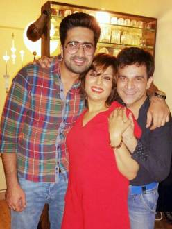 Anjali and Indraneel with Avinash Sachdev