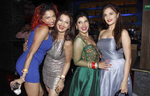 Diandra Soares, Deepshika Nagpal, Sambhavna and Monica Bedi