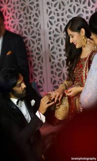 Mayank-Hunar's starry ENGAGEMENT ceremony