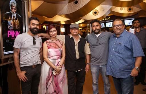 Producer Ronnie Lahri, Producer Rashmi Sharma, Piyush Mishra, Shoojit Sircar and Director Aniruddha Chowdhary 
