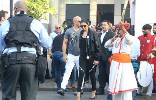 Vin Diesel and Deepika Padukone
