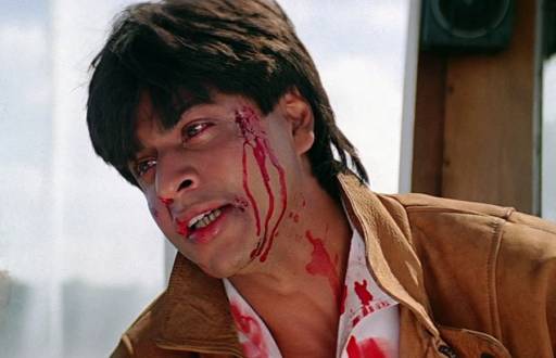 Shah Rukh as Rahul in Darr