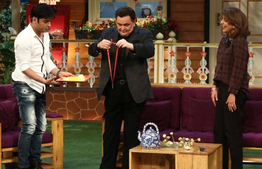 Neetu and Rishi Kapoor on The Kapil Sharma Show