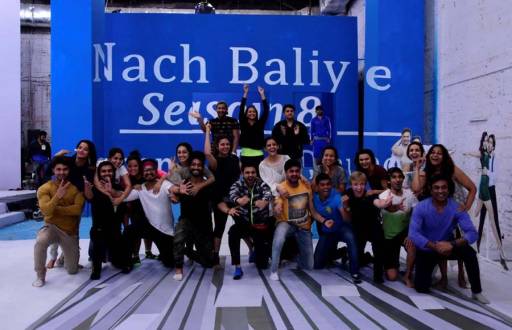 The entire cast of Nach Baliye Season 8