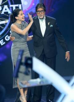 Taapsee Pannu graces Sony TV's KBC 