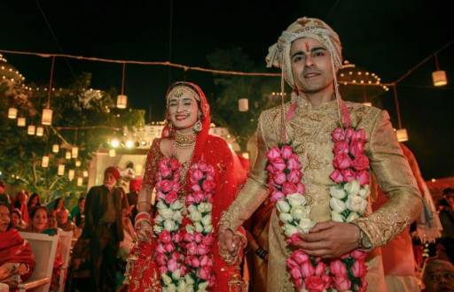 Unseen glimpses from Gautam & Pankhuri's royal wedding