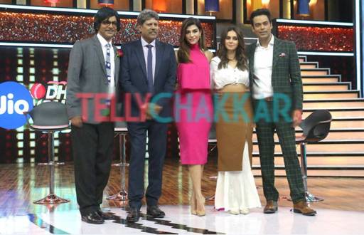 Launch of Cricket Meets Comedy starring Shilpa, Sunil and others 