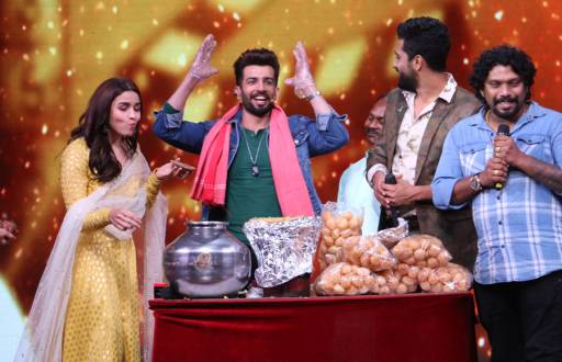Jay Bhanushali turns pani puri wallah for Alia on Zee TV's DID Li’l Masters
