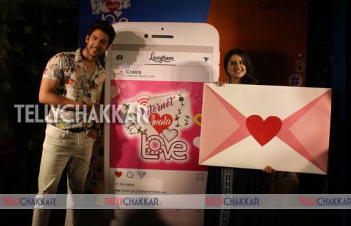 Shivin Narang,  Minissha Lamba and others at the launch of Internet Wala Love