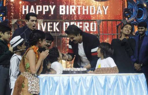 Vivek’s Birthday celebration on the sets of India’s Best Dramebaaz   