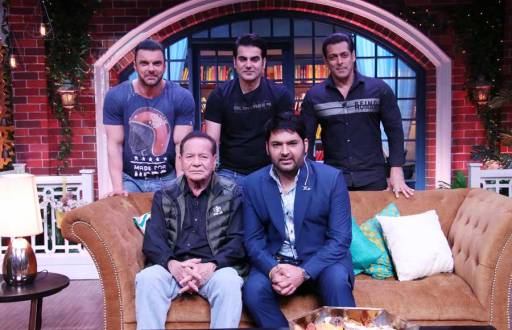 The Khan family on the Kapil Sharma Show 