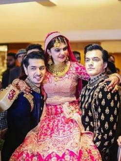 Celeb galore at Mohsin Khan's sister Zeba's wedding