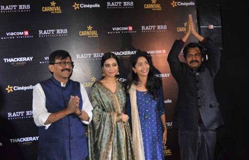 Press Conference of the movie Thackeray