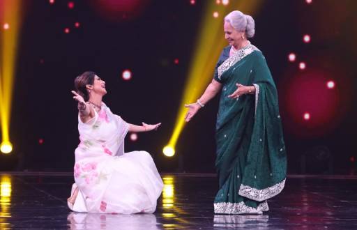 Veteran stars Asha Parekh and Waheeda Rehman grace Super Dancer 3