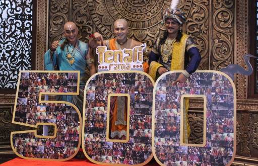 In pics: SAB TV's Tenali Rama cast celebrates on completing 500 episodes