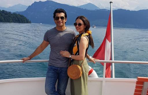 Ssharad Malhotra and wife Ripci enjoys honeymoon in Europe