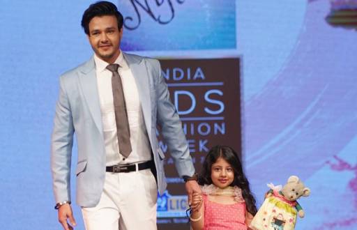 Celebs at the ramp of India Kids Fashion Week 2019