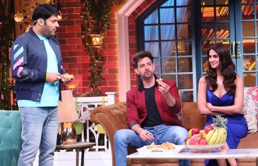 Hrithik Roshan and Vaani Kapoor promotes their movie War in The Kapil Sharma Show