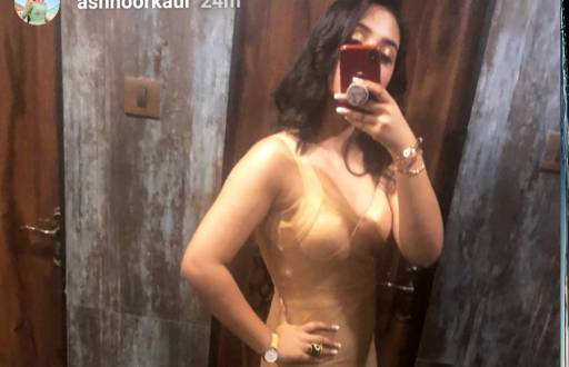 Launch party of Ashnoor Kaur's music video Swag Salamat
