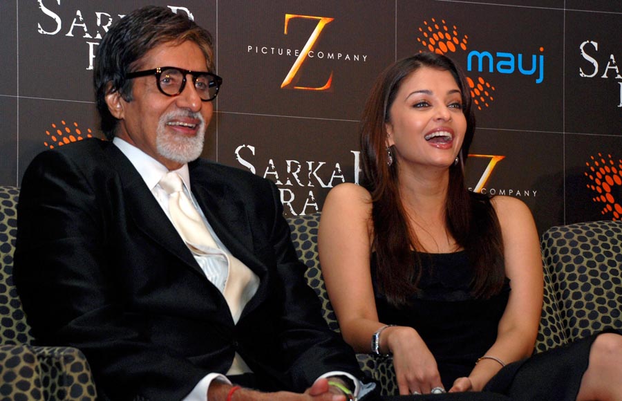Amitabh Bachchan and Aishwarya Rai Bachchan