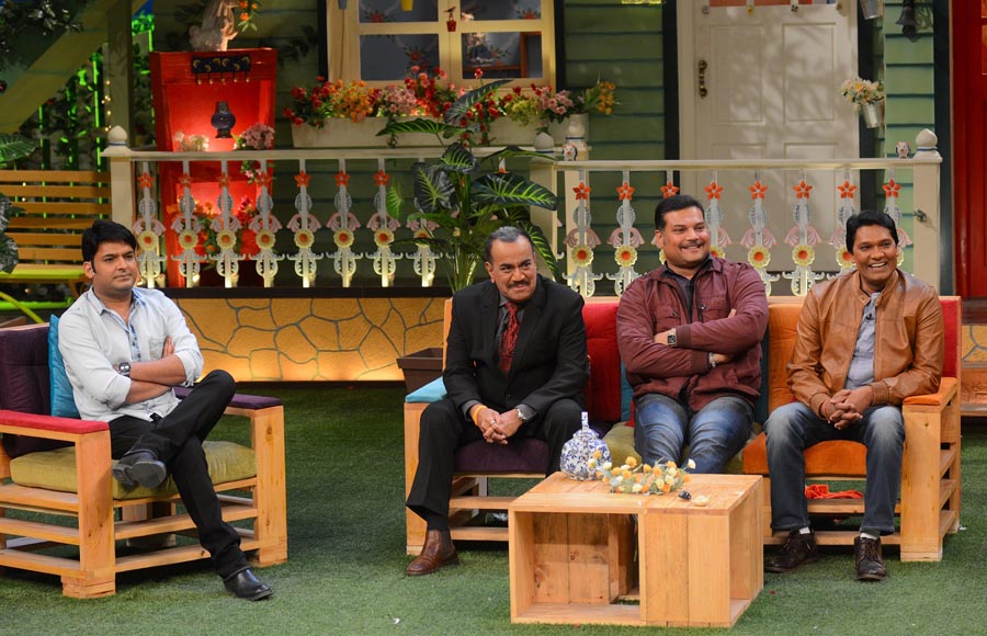 Team CID on The Kapil Sharma Show