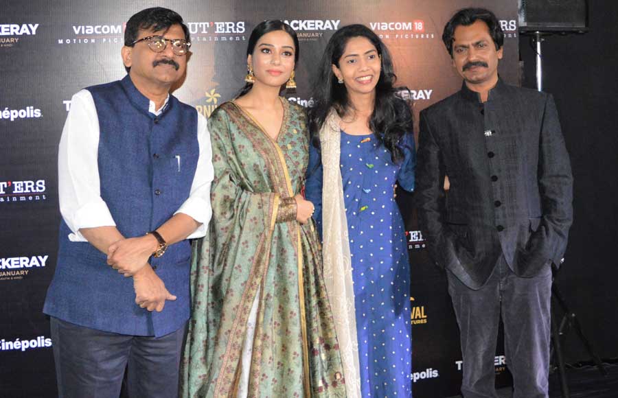 Press Conference of the movie Thackeray