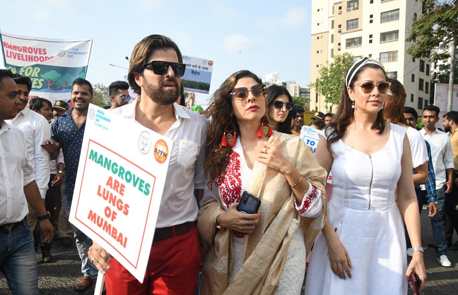 Actors come together for an initiative ‘Walk For Mangroves’