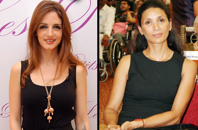 Sussanne Khan and Mehr Jesia Rampal 