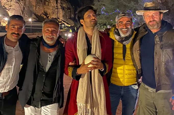 Ali Fazal shares pictures with Gerard Butler from the sets of 'Kandahar'