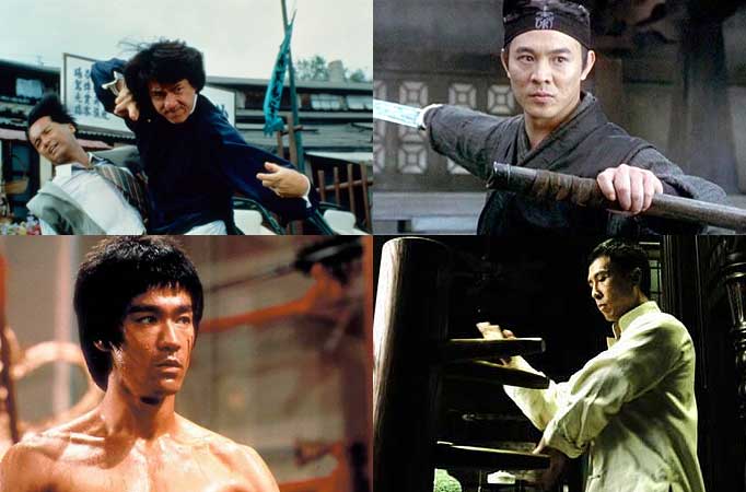Movies Now, The Grandmasters, Bruce Lee, Jackie Chan, Jet Li or Donnie Yen