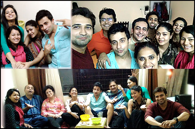Akhlaque Khan throws a party for his Jaane Kya Hoga Aagey team 