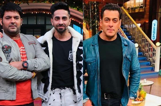 The Kapil Sharma Show: Ayushmann Khurrana compliments Kapil's shoes; the  comedian gives credit to Salman Khan