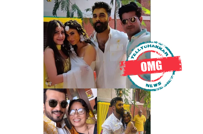 OMG! Mouni Roy Wedding: The Bride is stunning in Yellow and white for Mehendi and Haldi functions, Arjun Bijlani, Meet Bros Atte