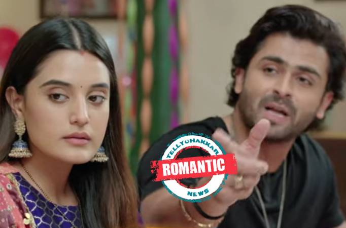 Ajooni: Romantic! Rajveer saves Ajooni from falling, she lands in his lap Ajooni: Romantic! Rajveer saves Ajooni from falling, she lands in his lap