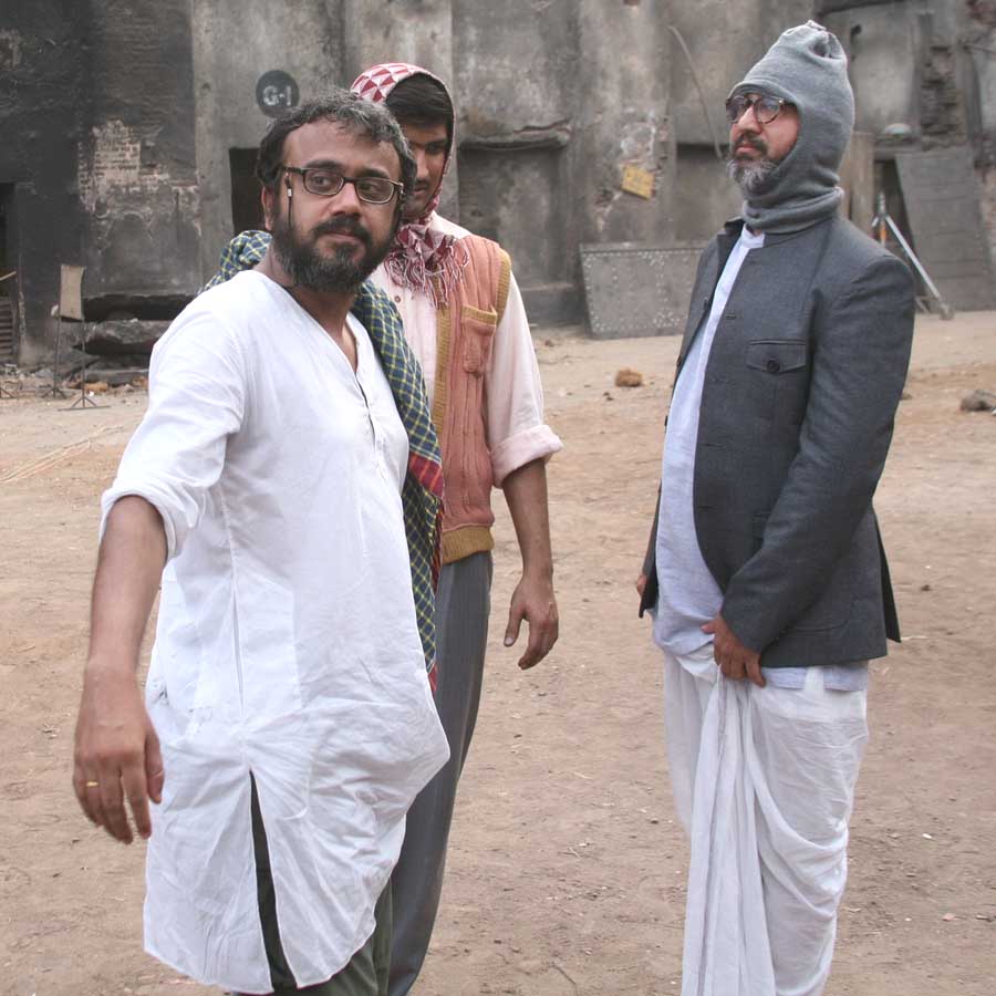 Dibakar Banerjee, Sushant Singh Rajput and Neeraj Kabi