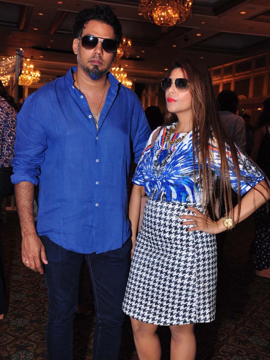 Falguni and Shane Peacock at Elle Carnival