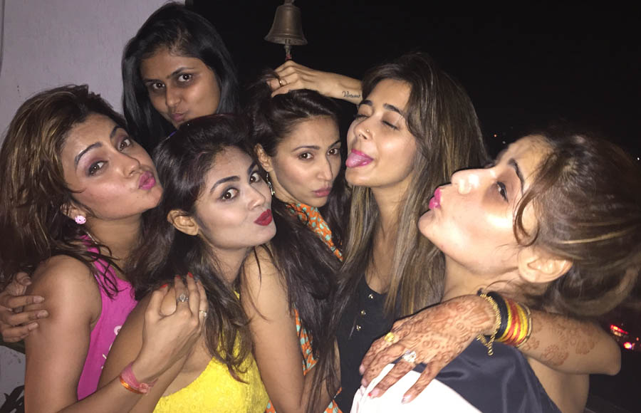 Tina Dutta's private party