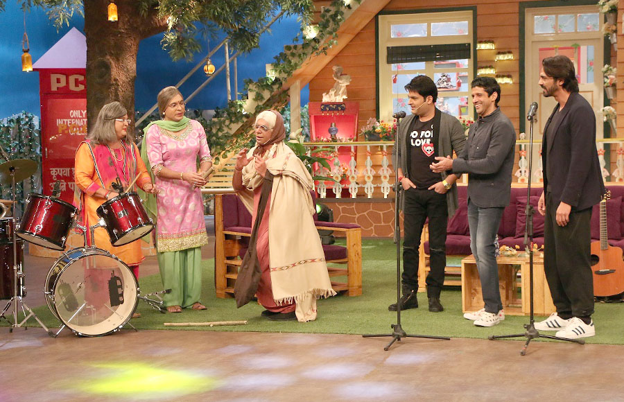 Rock On 2 Team on The Kapil Sharma Show
