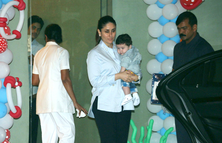 Celebs at Tusshar Kapoor's son's birthday 