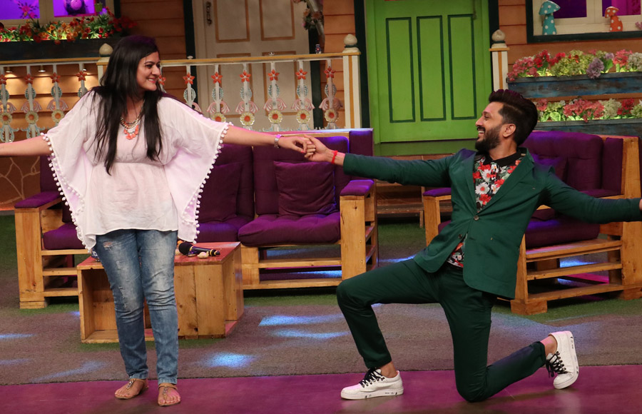 Team of Bank Chor on The Kapil Sharma Show