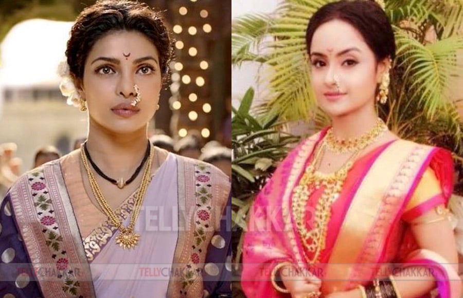 Priyanka Chopra and Ishita Ganguly as Kashibai